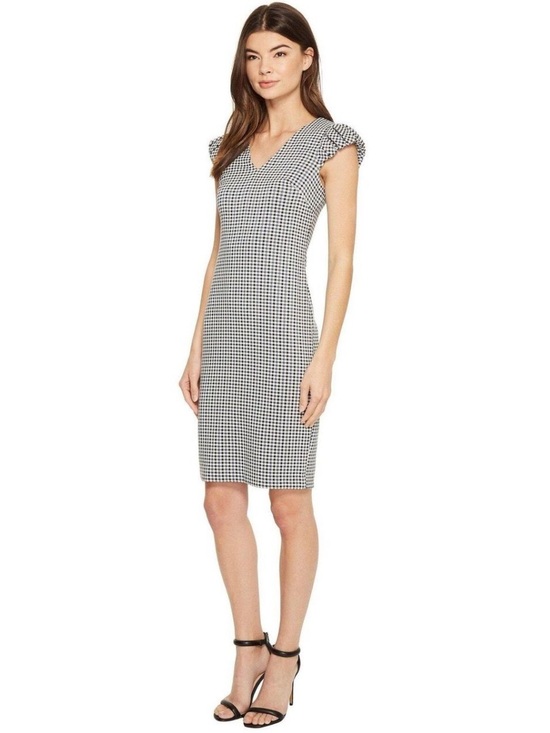 Calvin Klein Dresses & Skirts - Calvin Klein Gingham Sheath
Midi Dress